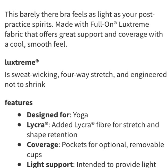 Lululemon 8 Free To Be Zen Bra Strappy Web Back Straps Multi Color Floral Purple - Picture 8 of 15